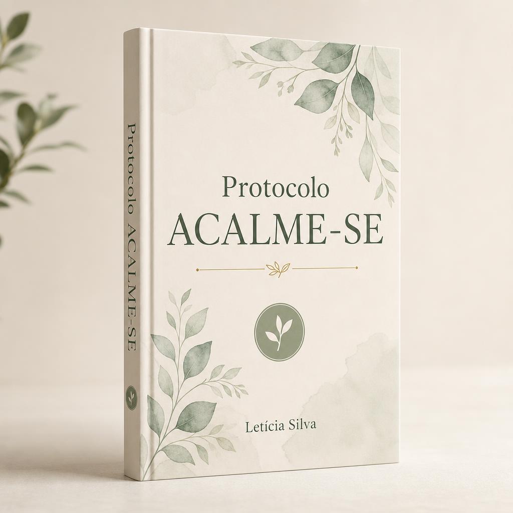 Capa do Protocolo ACALME-SE, por Letícia Silva